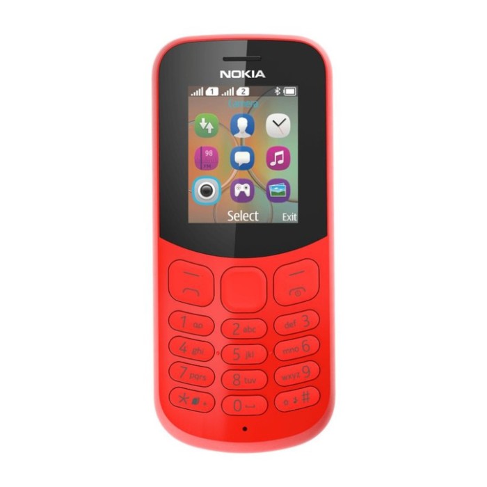 Сотовый телефон Nokia 130 DS Red TA-1017