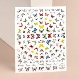 Nail stickers "Butterflies"