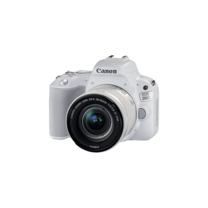 Фотоаппарат CANON EOS 200D 18-55 IS STM White 24Mpix/SDHC,SDXC/Wi-Fi/NFC/Full HD/3&quot;