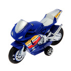 Мотоцикл инерционный "Спортбайк", цвет МИКС, в пакете - фото 7155261