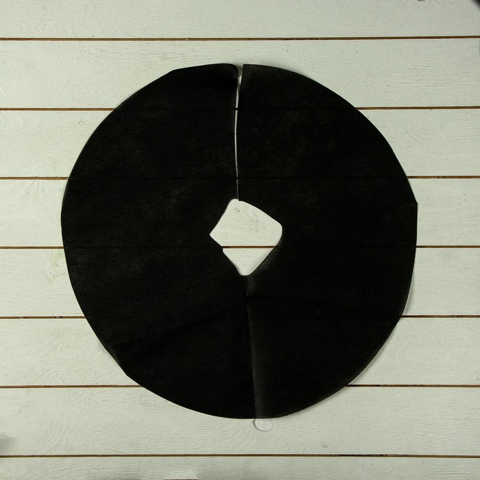 Круг приствольный, d = 0.4 м, УФ, набор 10 шт., чёрный