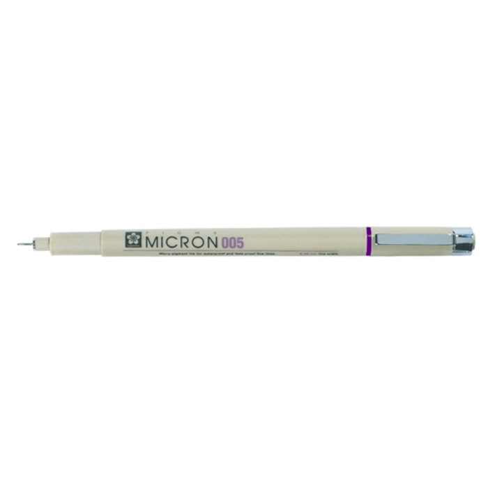 Ручка капиллярная Sakura Pigma Micron линер 0.2 мм фиолетовый