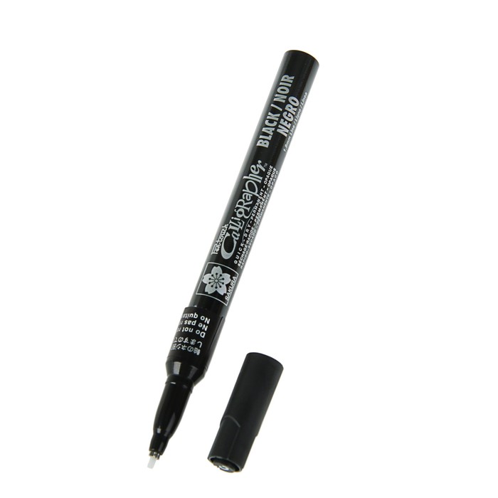 Маркер для каллиграфии Sakura Pen-Touch Calligrapher 1.8 мм спирт.осн. Черный XPSK-C#49