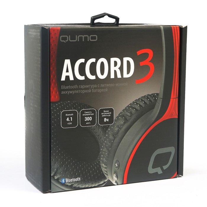 Qumo accord 3. Гарнитура Qumo Accord 3. Qumo Accord 3 Pro. Qumo Accord 3 Pro Black/Red. Гарнитура Qumo Accord 3 BT-0020, серый, Bluetooth 4.2, 300 ма-ч.