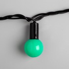 УЦЕНКАГирлянда"Метраж" улич. с насад. "Шарики бол d=2,5 см"10 м, Н.Т. LED-100-220V 8 р. ЗЕЛ