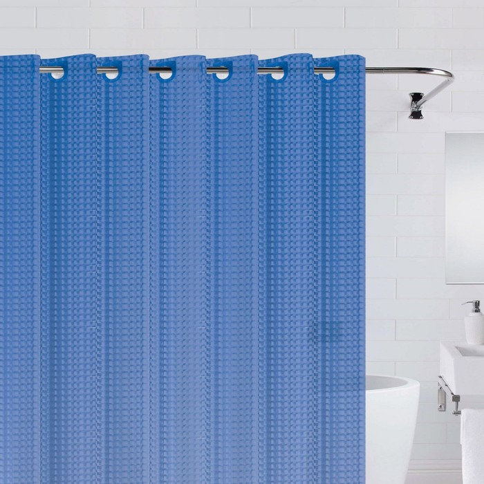 Размер шторки для ванной. 7062-Blue штора для ванной комнаты "Престиж" 180х170см синий. Штора для ванной IDDIS 180*200 темно синяя с кольцами 552580. Штора для ванной Bath Plus Rome. Занавеска для ванной синяя.