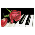 Набор алмазной вышивки «Роза на рояле» - фото 8104289