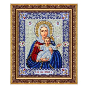 Набор для вышивки бисером «Пресвятая Богородица Леушинская»