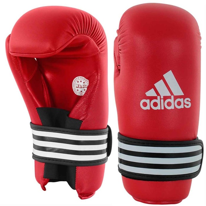 Перчатки для кикбоксинга WAKO Kickboxing Semi Contact Gloves размер S, цвет красный