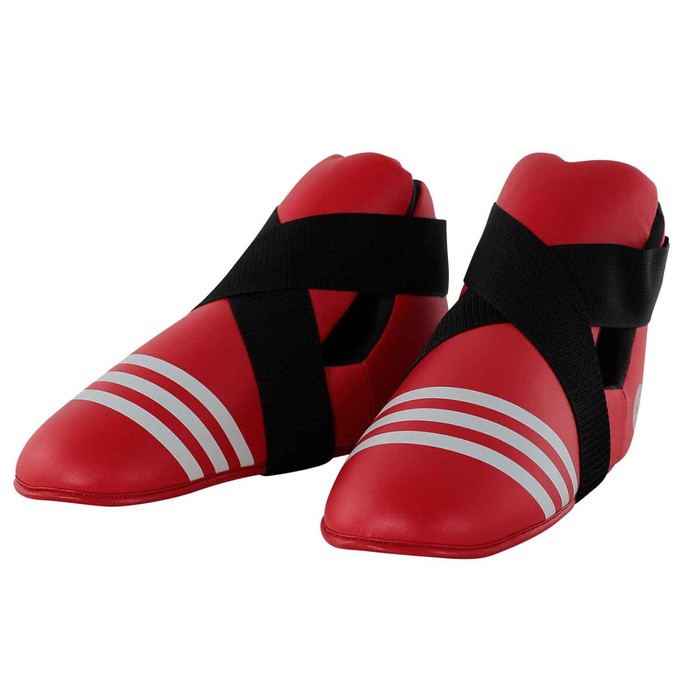 Защита стопы WAKO KICK BOXING SAFETY BOOT размер XL, цвет красный