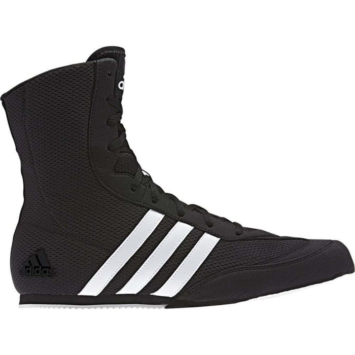 Боксерки adidas Box Hog 2 цвет черно-белые, размер 37 RU (5.5 UK)