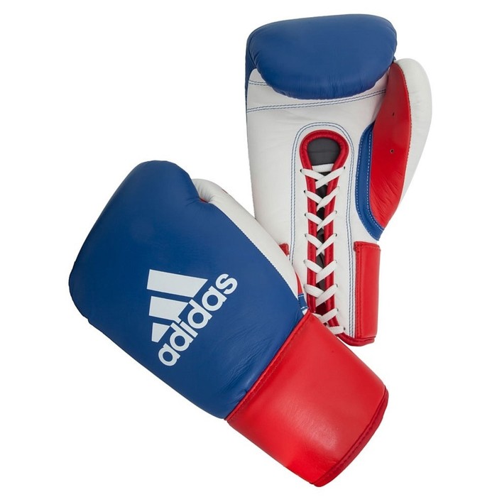 Боксерские перчатки Punching Saint Boxing Glove 10oz, цвет сине-красно-белые