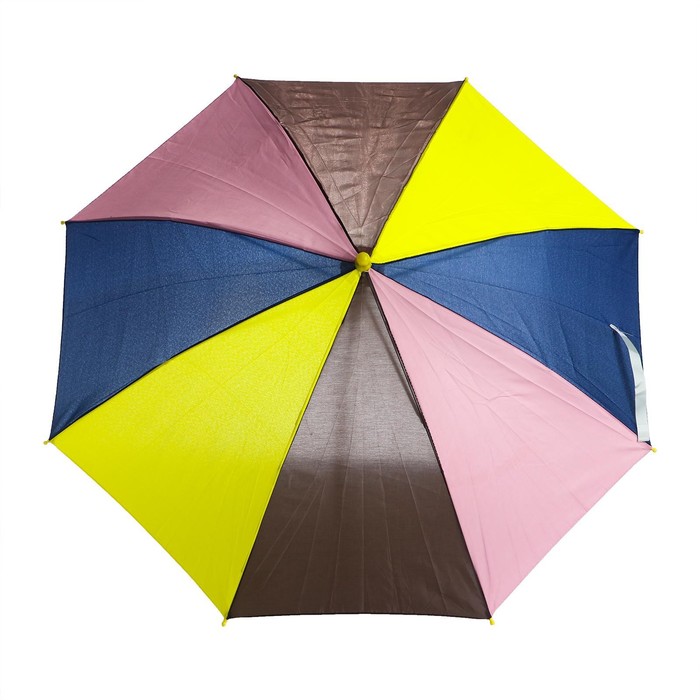 Зонт детский «Радуга нежная» со свистком, полуавтоматический, r=45 см, цвет МИКС - фото 4644015