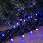 УЦЕНКА Гирлянда "Метраж"улич.УМС Д: 10 м, Н.Т."Каучук" LED-100-220V, 3W, БЕЗ контр. СИНИЙ УЦЕНКА 324