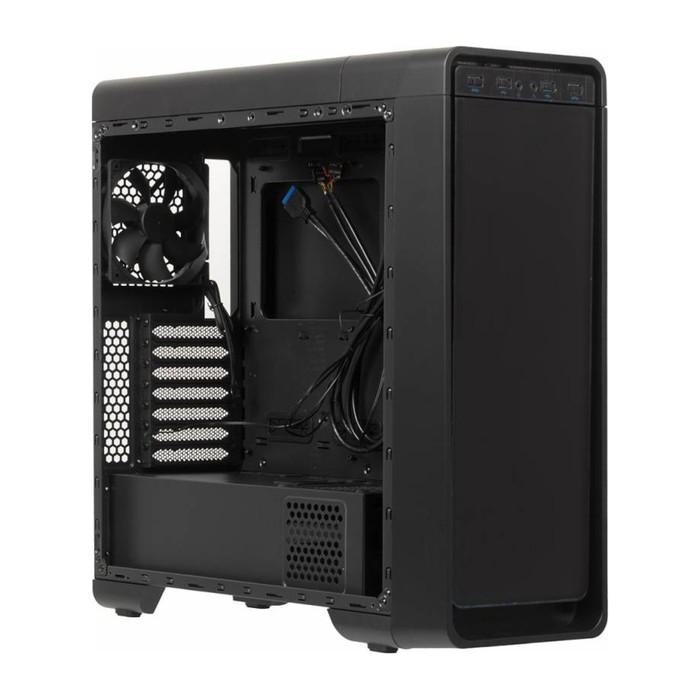 Корпус Thermaltake Versa U21, без БП, ATX, черный