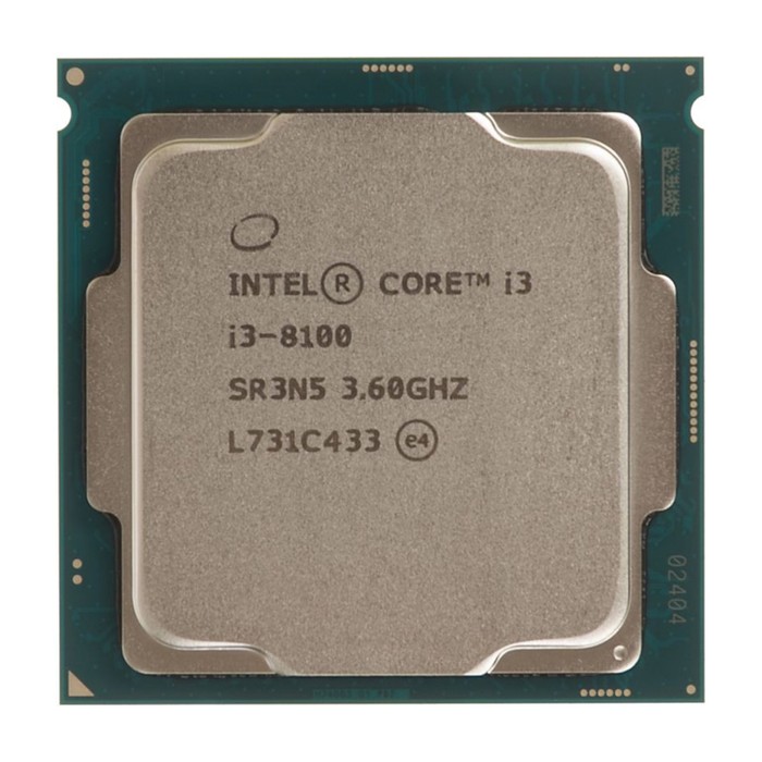 Процессор Intel Original Core i3 8100 Soc-1151v2, 3.6GHz/Intel UHD Graphics 630, Box