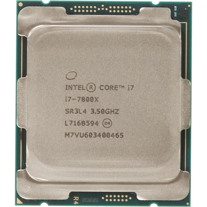 Процессор Intel Core i7 7800X Soc-2066 (BX80673I77800X S R3L4) (3.5GHz) Box w/o cooler