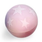 Ball rubber "Star" glows in the dark 4.3 cm, MIX color