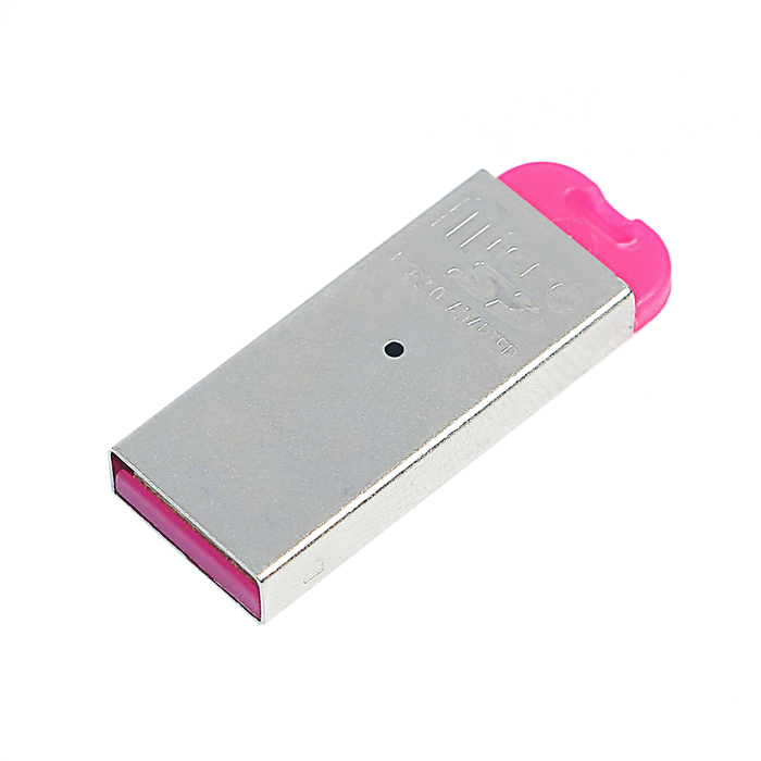 Картридер microSD, металл