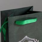 Пакет под бутылку «23 Февраля», 36 × 13 × 10 см 2936762