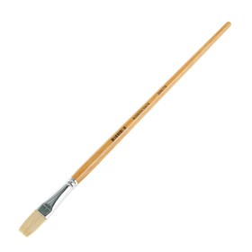 Кисть «Сонет» № 8, щетина, плоская, удлинённая ручка, d=13 мм