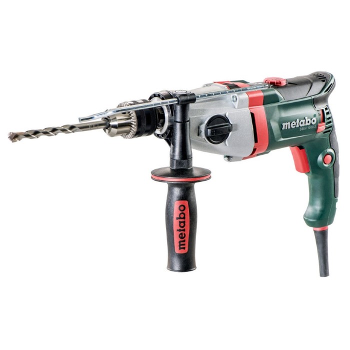 Дрель ударная Metabo SBEV 1000-2, 1010 Вт, 1000/2800 об/мин, 53200 уд/мин, ЗВП 1.5-13 мм