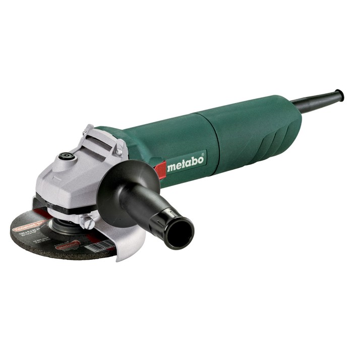 Угловая шлифмашина Metabo W1100-125, 1100Вт, 11000об/мин, 125мм, ограничение пуск. тока