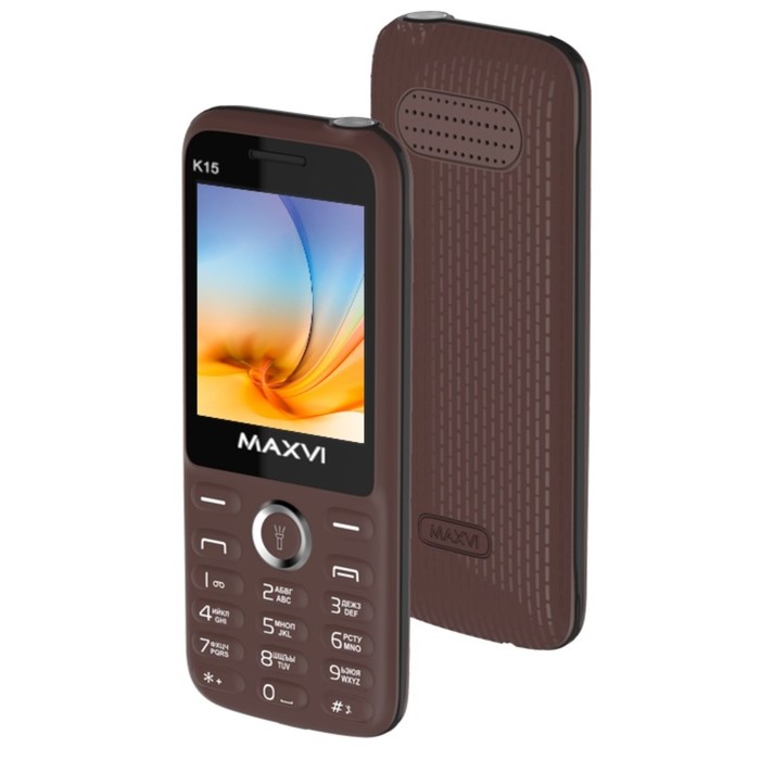 Сотовый телефон Maxvi K15 Brown