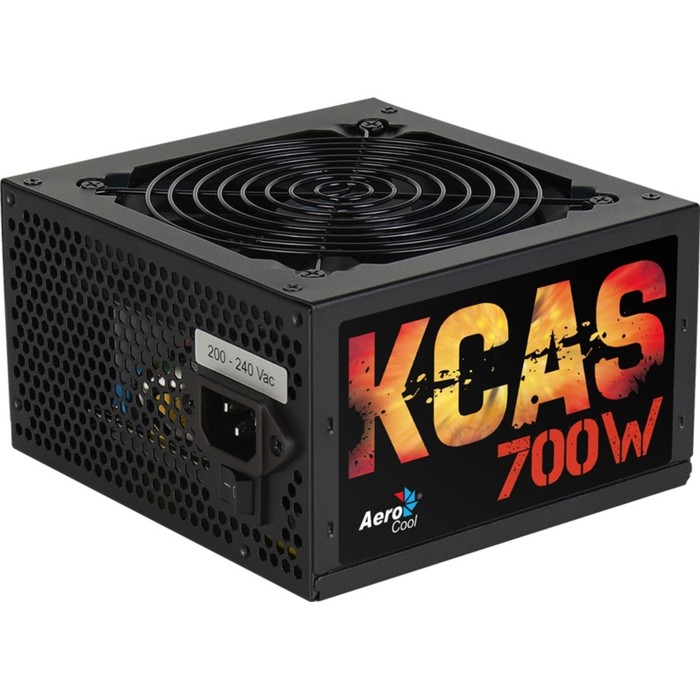 Блок питания Aerocool ATX 700W KCAS-700W 80+ bronze (24+4+4pin) APFC 120mm fan 7xSATA RTL