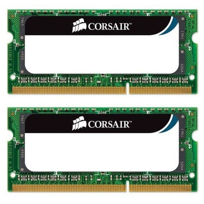 Память DDR3 2x4Gb 1333MHz Corsair CMSO8GX3M2A1333C9 RTL PC3-10600 CL9 SO-DIMM 204-pin 1.5В