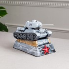 Копилка "Танк Т-34", серая, 15 см Копилка "Танк Т-34", серая, 15 см