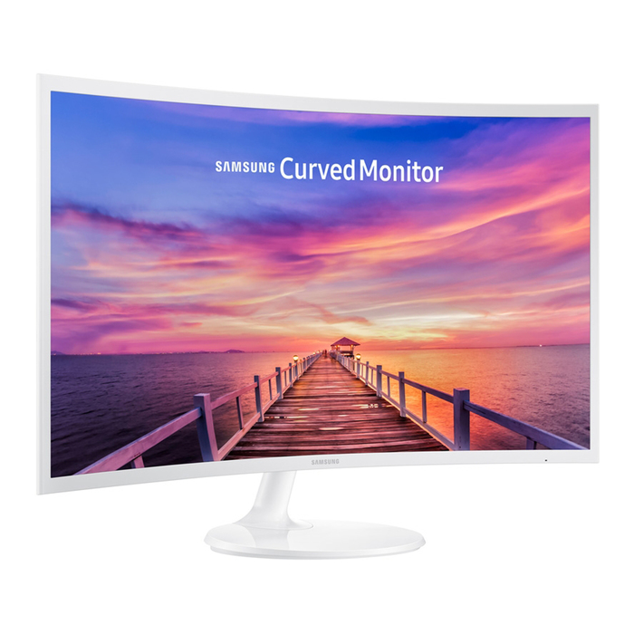 Монитор Samsung 31.5&quot; C32F391FWI белый VA LED 16:9 HDMI матовая 250cd 178/178 1920x1080 DP