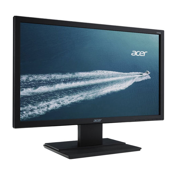 Монитор Acer 19.5&quot; V206HQLBb черный TN+film LED 5ms 16:9 матовая 200cd 90/65 1366x768 D-Sub   329510