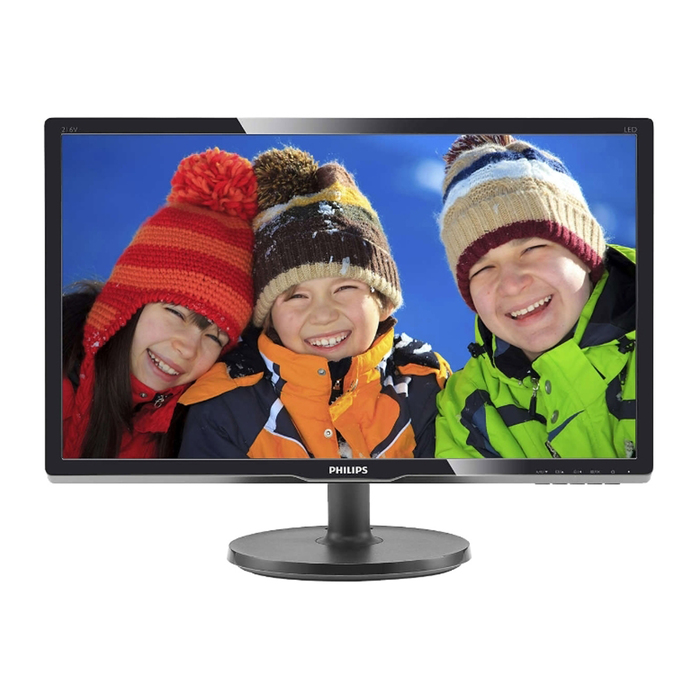 Монитор Philips 20.7&quot; 216V6LSB2 (10/62) TN LED 5ms 16:9 600:1 200cd 1920x1080 D-Sub FHD