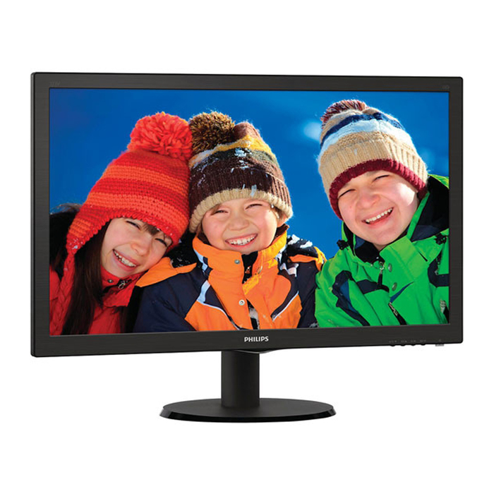 Монитор Philips 21.5&quot; 223V5LSB (00/01) черный TN+film LED 5ms 16:9 DVI 250cd 1920x1080 D-Sub   32951