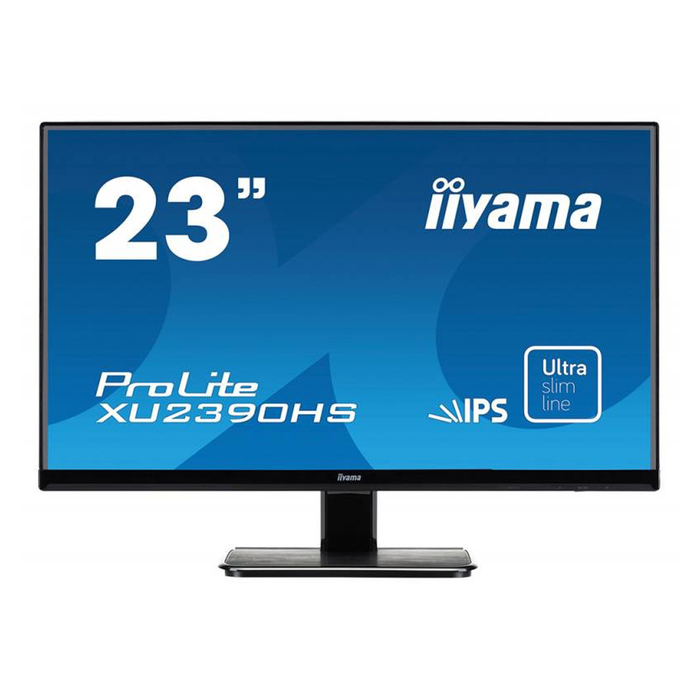 Монитор Iiyama 23&quot; XU2390HS-B1 IPS 5ms 16:9 DVI HDMI 1000:1 250cd 178/178 1920x1080 D-Sub