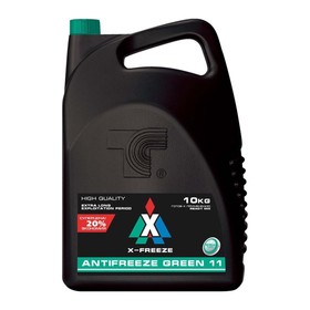 Антифриз X-Freeze Green, 10 кг 3292375