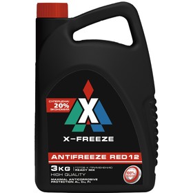 Антифриз X-Freeze Red, 3кг 3292452