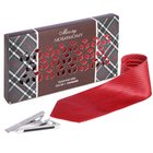 Подарочный набор: галстук и зажимы для галстука "Моему любимому" - фото 7179161