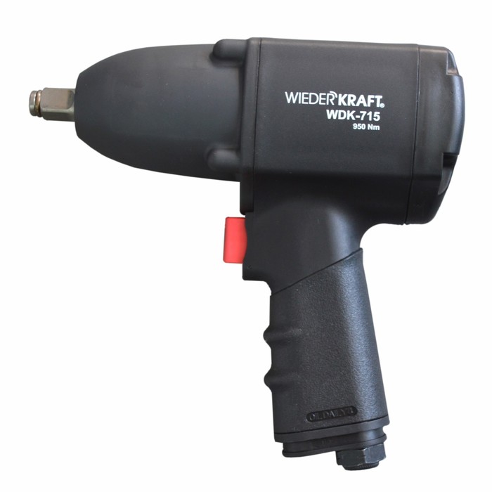 Гайковерт пневматический WIEDERKRAFT WDK-715, ударный, 1/2&quot;, 950 Н/м, 10000 об/мин, 6.3бар