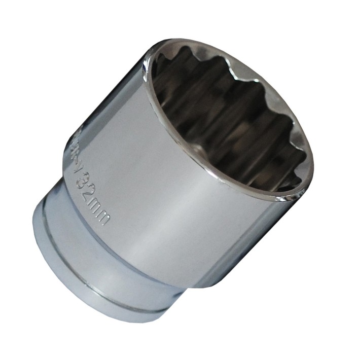 Головка торцевая Bovidix 5040324, 1/2&quot;, 32 мм, 12 граней, Cr-V