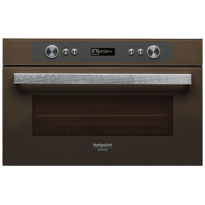 Микроволновая печь Hotpoint-Ariston MD 764 CF HA, 31 л, коричневый