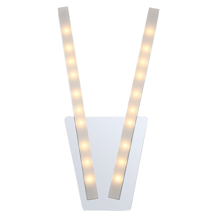 Бра VARAZZE 2x5Вт LED хром 10x19x36см