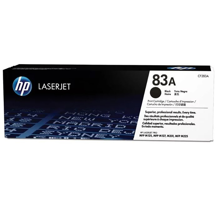 Тонер Картридж HP 83A CF283A черный для HP LJ Pro M125nw/M127fw (1500стр.)