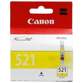 Картридж струйный Canon CLI-521Y 2936B004 желтый для Canon iP3600/4600/4700/MP540/550/560/620/630/64