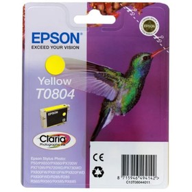 Картридж струйный Epson C13T08044011 желтый для Epson St Ph P50/PX660/PX720WD (330стр.)