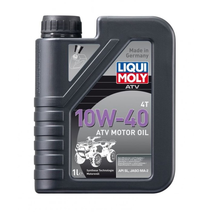 Моторное масло LiquiMoly 4Т 10W-40 ATV Motoroil, 1 л