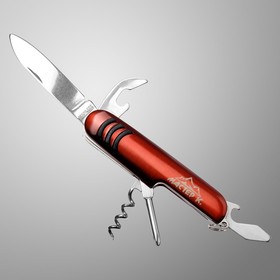Нож швейцарский Мастер К 5в1, красный в Донецке