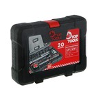 Набор бит и головок Top Tools, 1/4", 3/8", 20 шт. 3327795 Набор бит и головок Top Tools, 1/4", 3/8", 20 шт. 3327795
