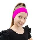 Headband, supplex, color fuchsia